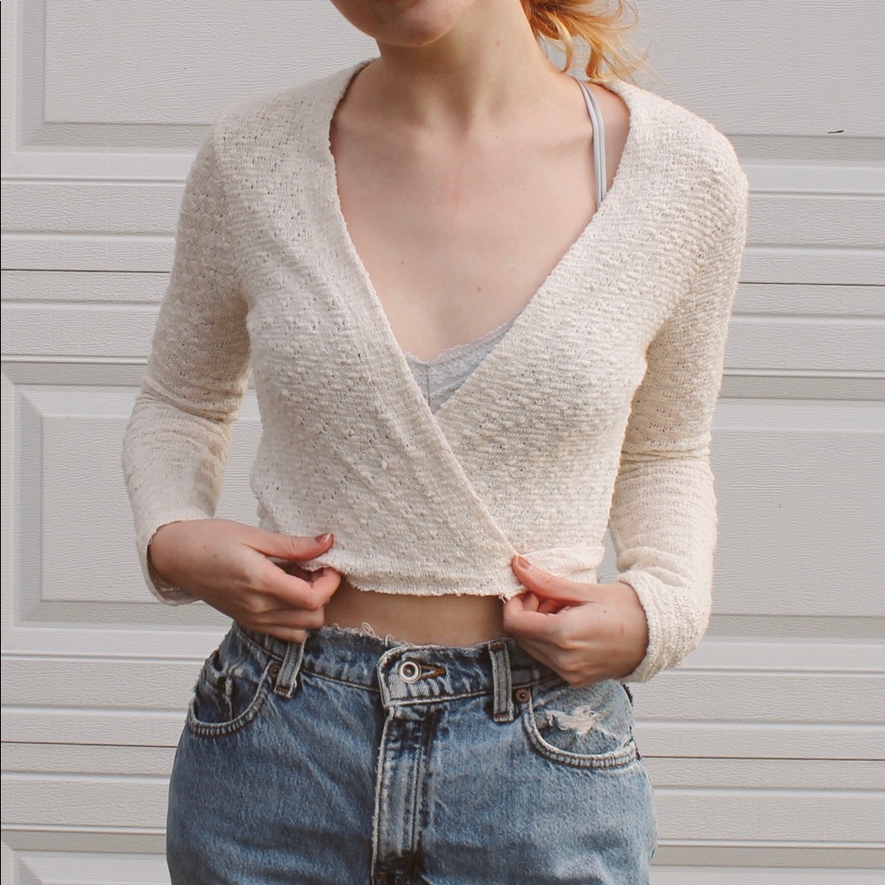 Marzipan Wrap Cardigan